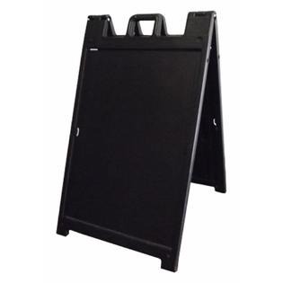 Black Plasticade Sandwich Board