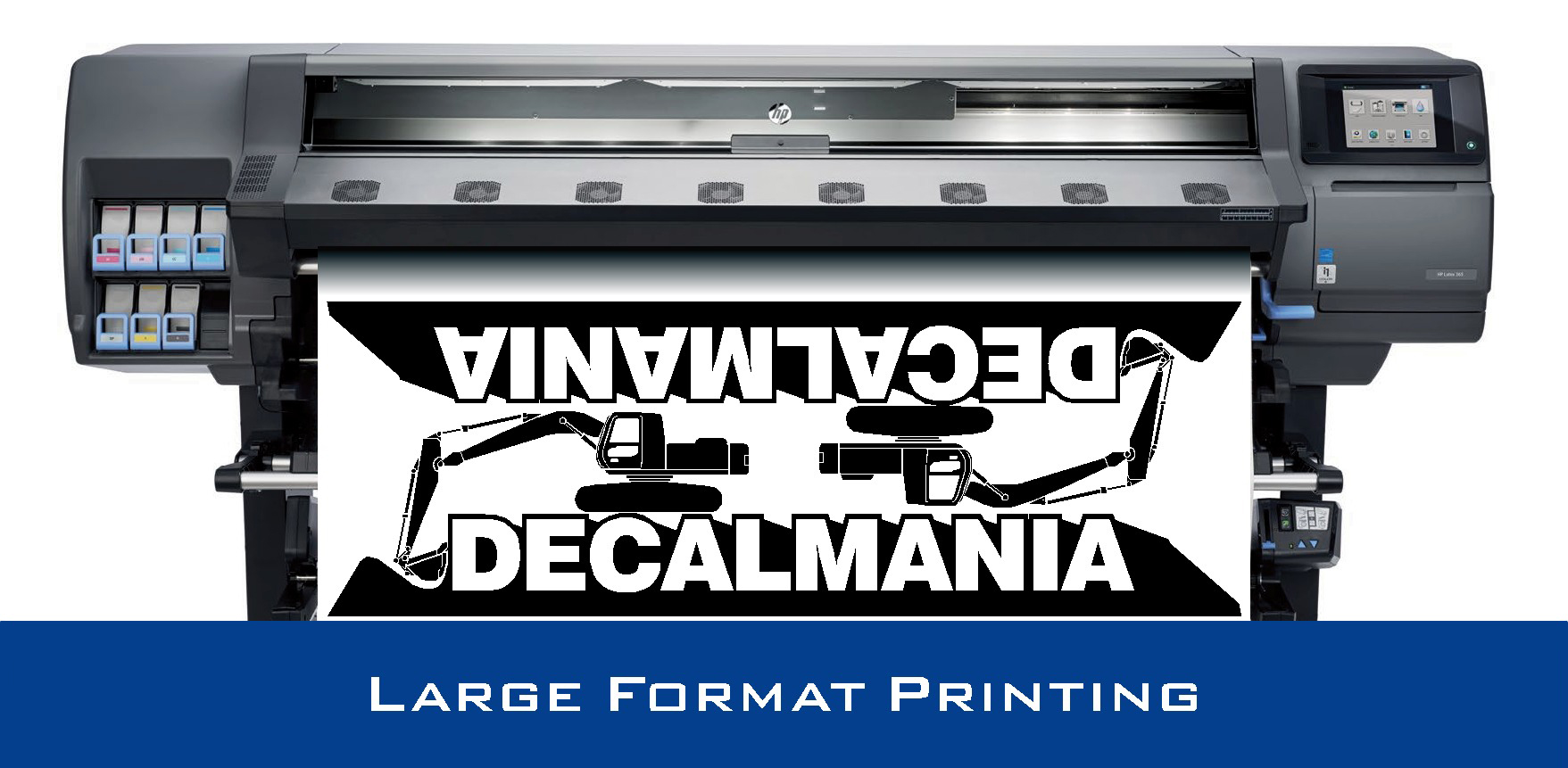 Large Format Vinyl Printer for decals
