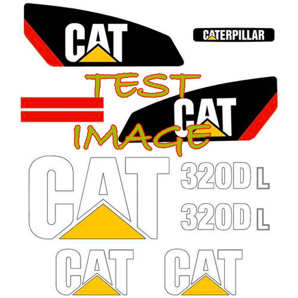 John Deere Excavator 120C Decal Packages