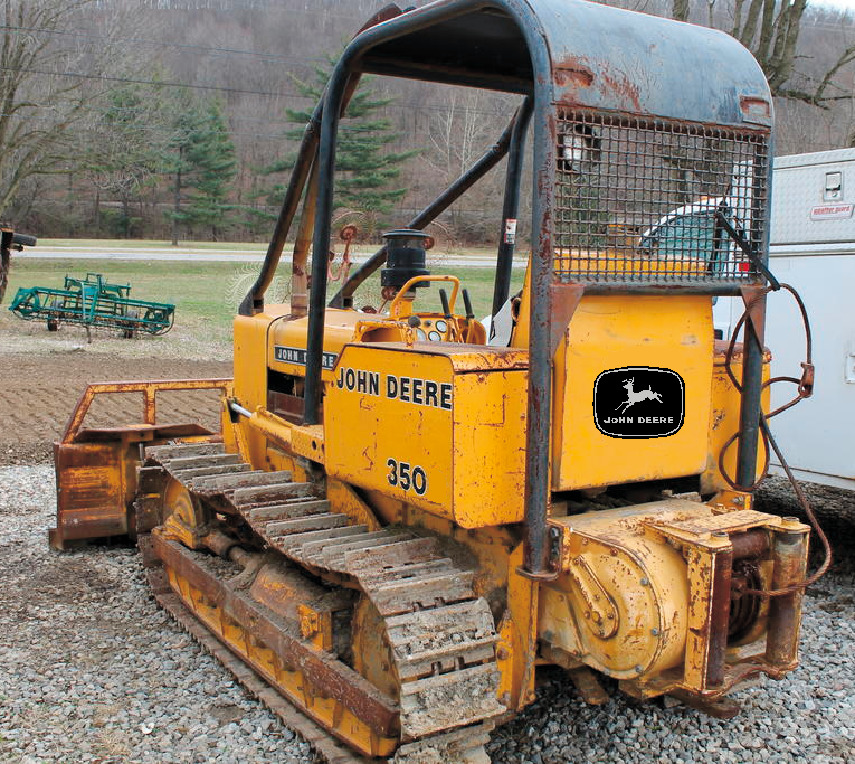 Deere Track Dozers 350 Decal Packages