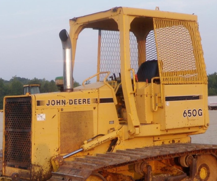 Deere Track Dozers 650G Decal Packages