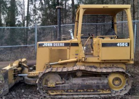 Deere Track Dozers 450G Decal Packages