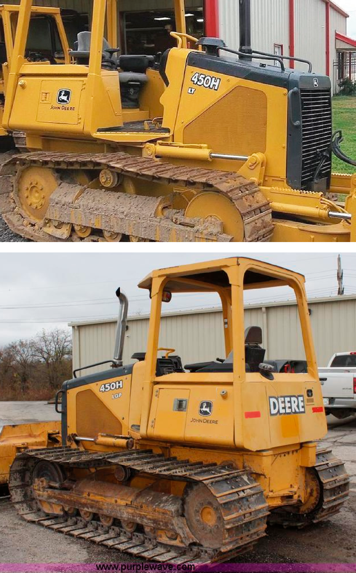 Deere Track Dozers 450H Decal Packages