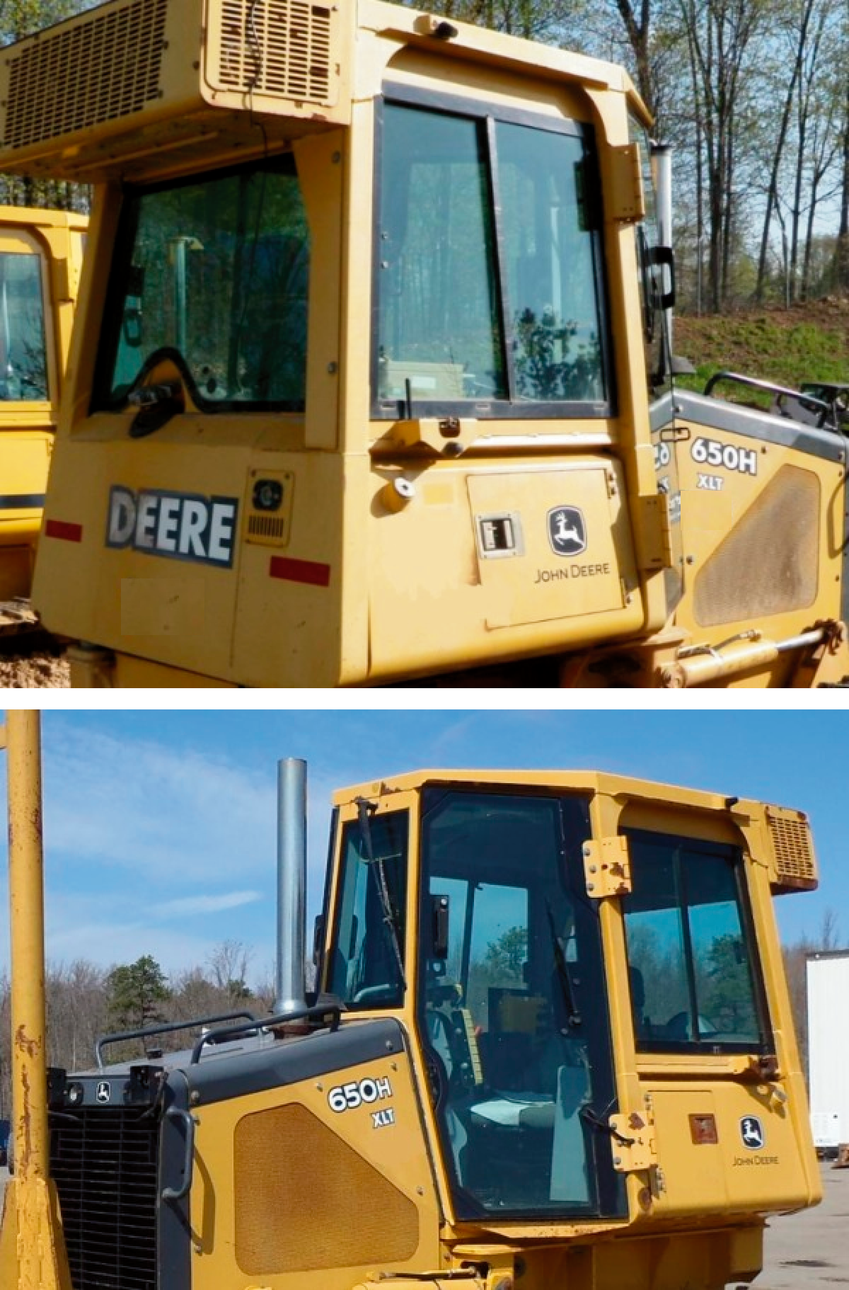 Deere Track Dozers 650H Decal Packages