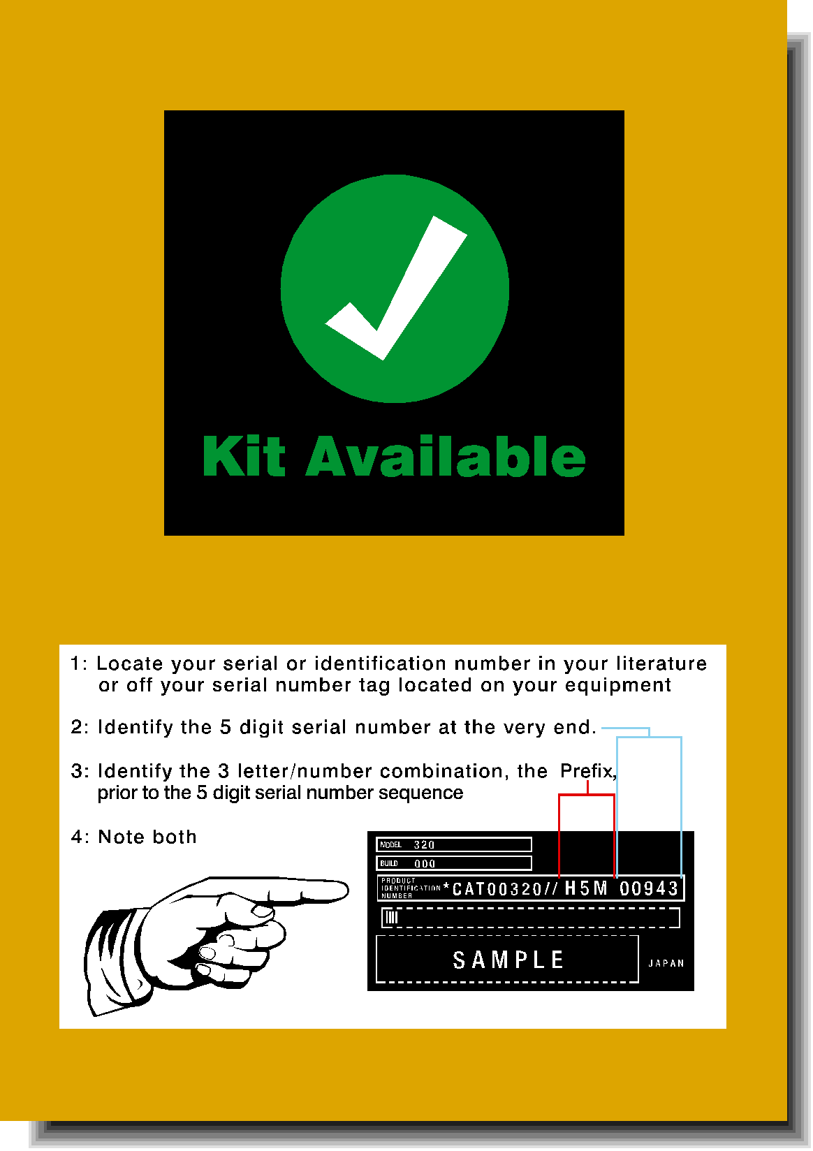 Cat Track Dozers D3B Decal Packages