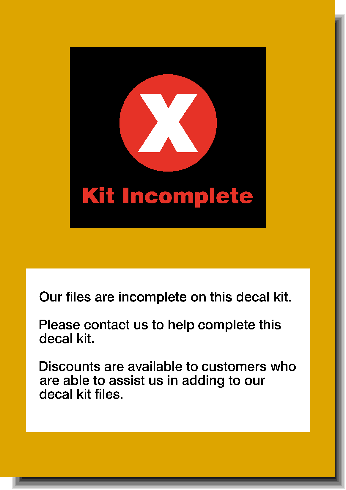 Komatsu Excavator PC38UU-2 Decal Packages