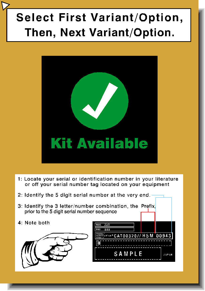 Cat Loader Backhoes 444E Decal Packages