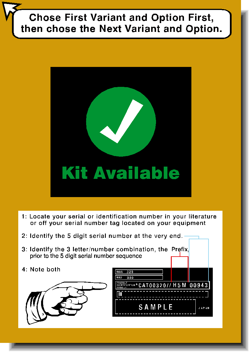 Cat Loader Backhoes 450F Decal Packages